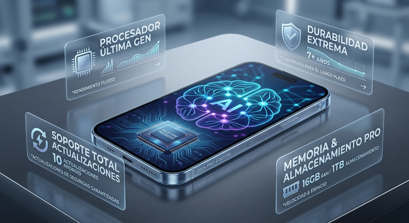 ¿Qué procesador necesita un celular para durar varios años? Guía para elegir en 2026